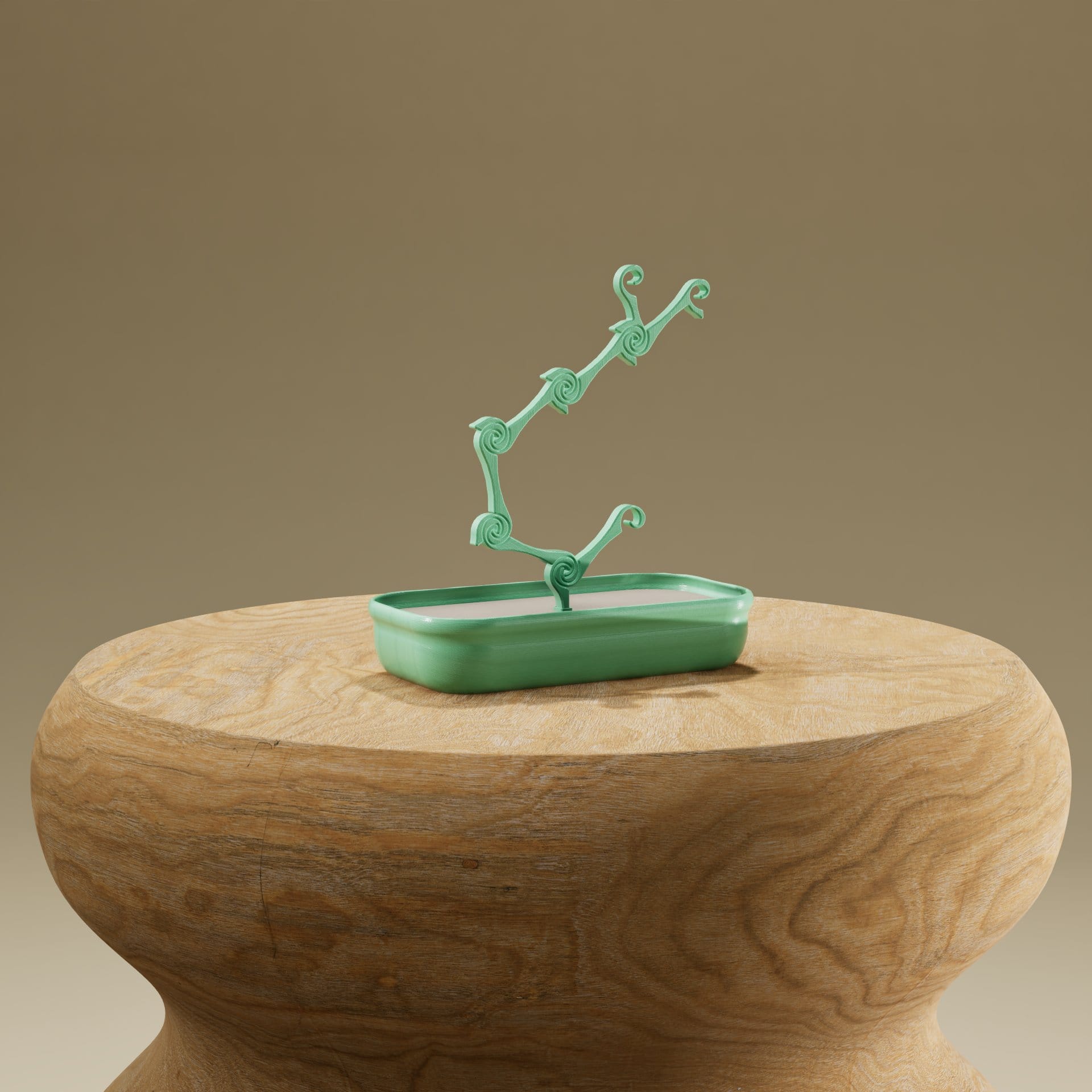 Miyagi Tree Puzzle — 3D printable bonsai puzzle